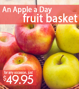 An Apple a Day Fruit Basket
