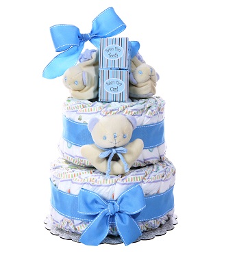 EZ Diaper Cake - Baby Shower Diaper Cake Birthday India | Ubuy