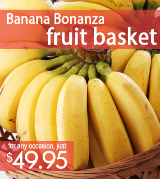 Banana Bonanza Fruit Basket
