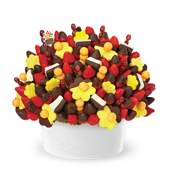 Berry Chocolate Bouquet® with Dipped Pineapple & Bananas