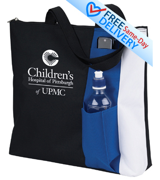 CHP Logo Toppers Blue Tote