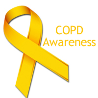 COPD Awareness Ribbon