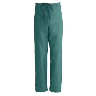 ComfortEase Unisex Reversible Drawstring Pants Evergreen