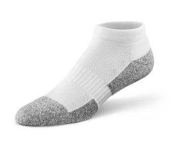 Dr. Comfort Diabetic Socks No-Show White