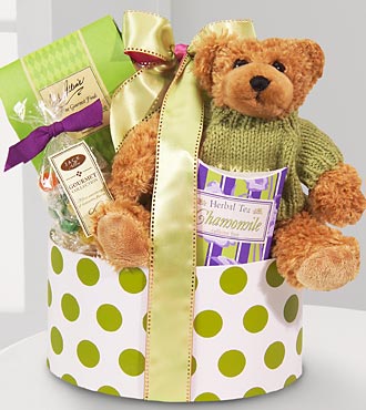 Get Well Basket with Bear