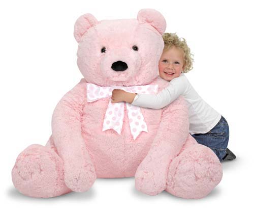 Jumbo Pink Teddy Bear
