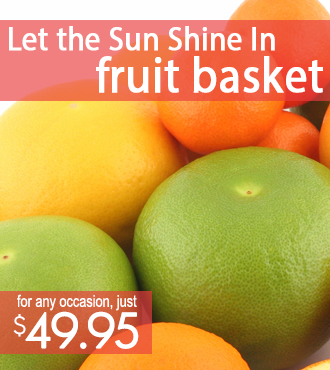 Let the Sun Shine In Citrus Basket