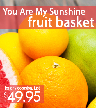 You Are My Sunshine Citrus Basket