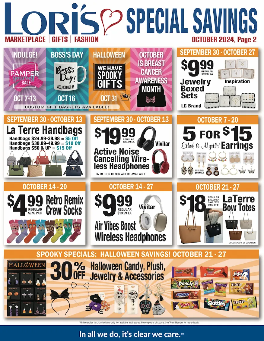 Page 2 October 2024 In Store Deals