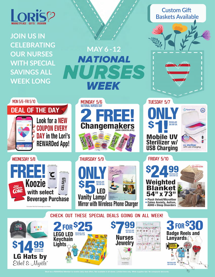 Nurses Week 2024 In Store Deals