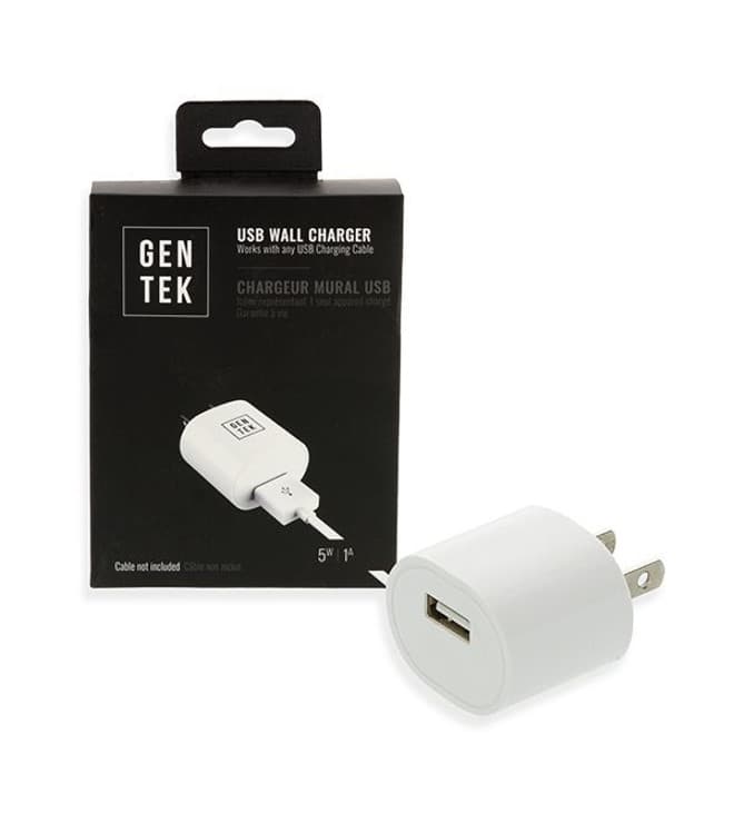 Gen Tek USB Wall Charger