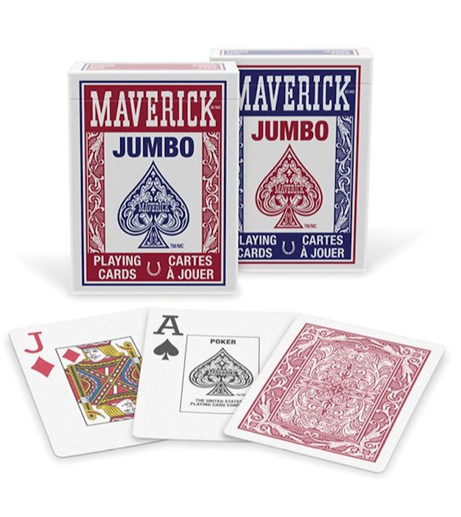 Playing Cards Maverick Jumbo