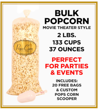 Pops Corn Original Popcorn -  Free Shipping