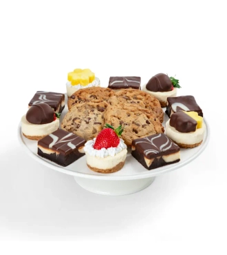 Chocolate, Cheesecake & Cookies Platter