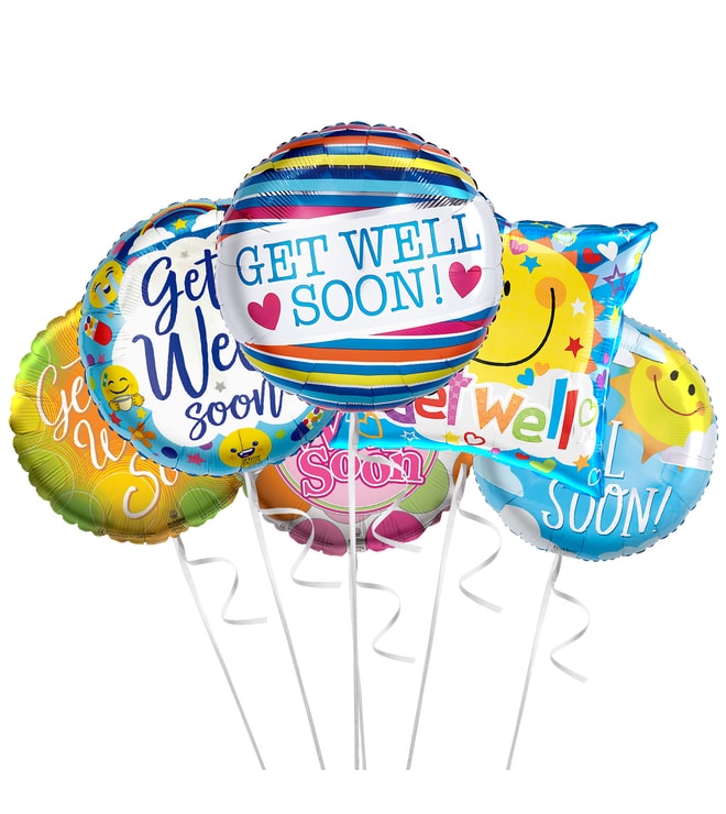 Get Well Foil Balloons