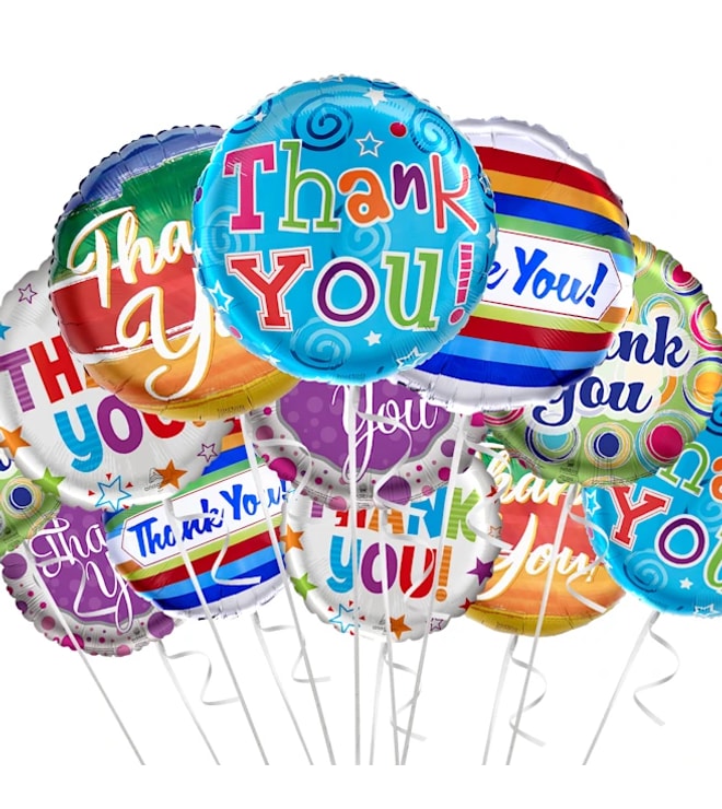 Thank You Foil Balloons