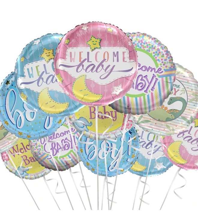 New Baby Foil Balloons