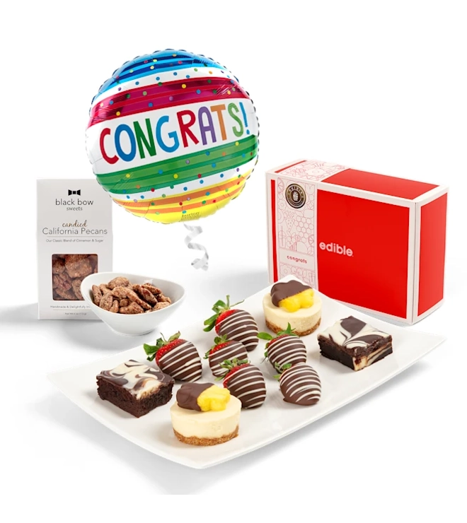 Triple Dessert & Balloon Gift Sets