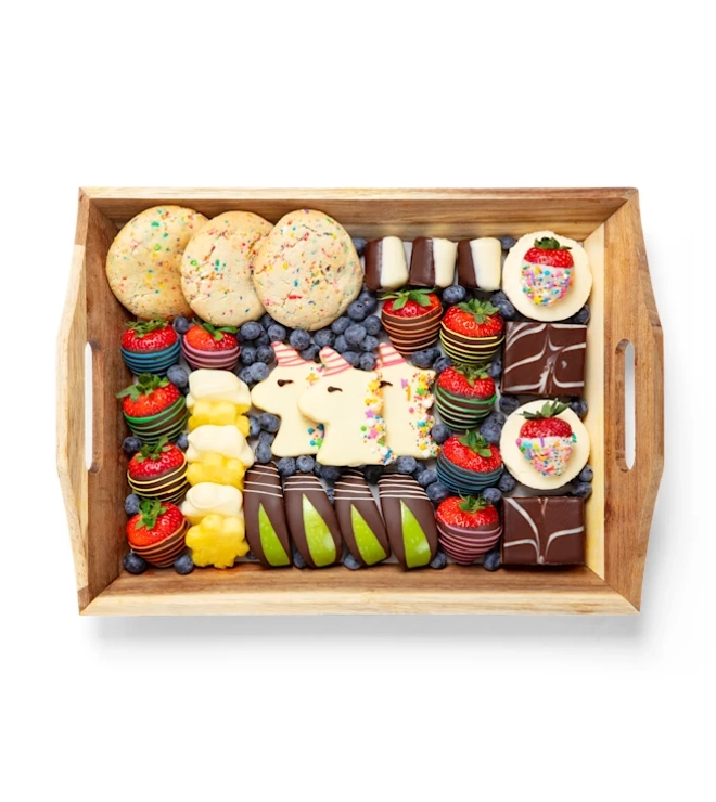 Unicorn Rainbow Dessert Boards