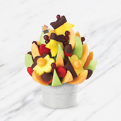 Delicious Celebration® with Dipped Strawberries & Pineapple