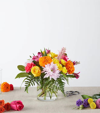 Vibrant Marigold Bouquet
