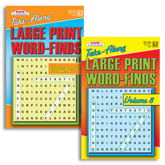Large Print Word Find Puzzle Book