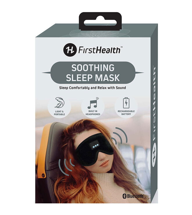 "Firsthealth Music Eye Mask,Bluetooth 12 Built In Soothing Sounds"