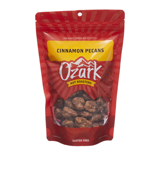 Ozark Nuts - Cinnamon Roasted Pecans