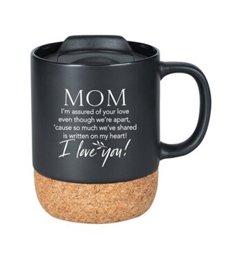 I Love you Mom - Cork Bottom 14oz Mug