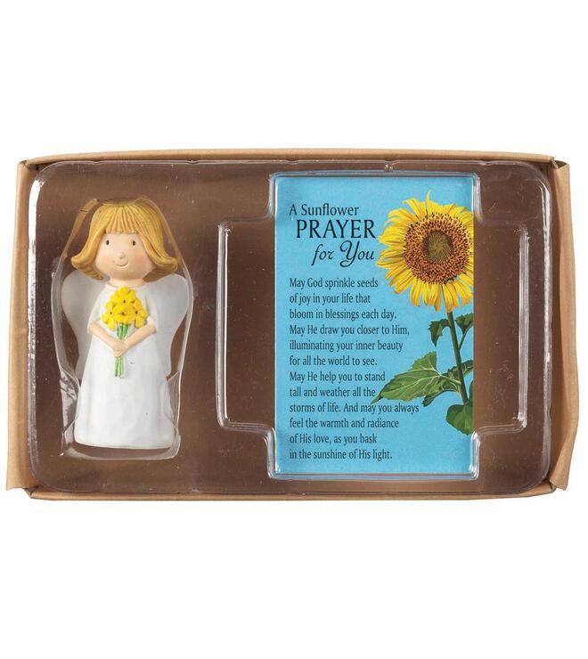 Angel Prayer Card - A Sunflower Prayer for You