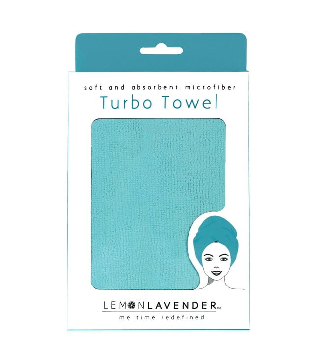 Real Teal Turbo Towel