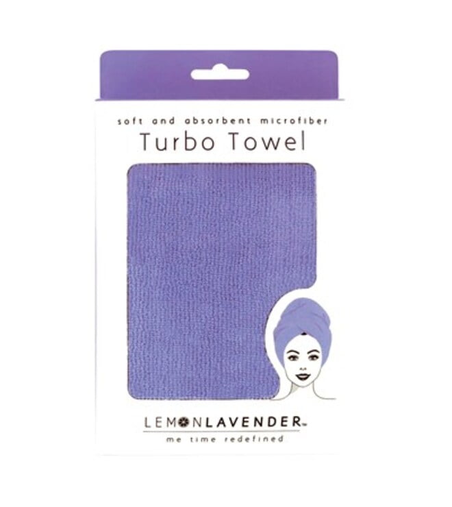 Very Violet Turbo Towel