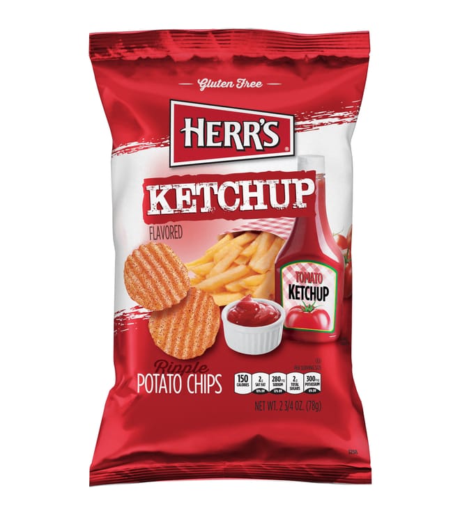 Herrs Ketchup Chips 2.75oz