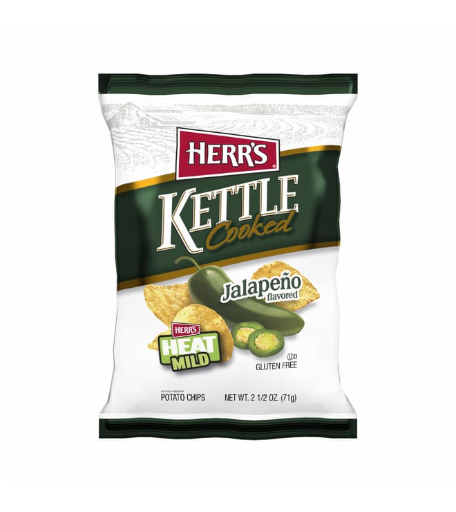 Herrs Jalapeno Kettle Chips 2.5oz