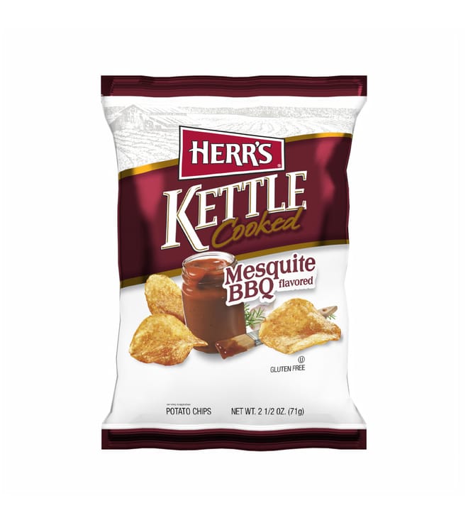 Herrs Mesquite Kettle Chips 2.5oz