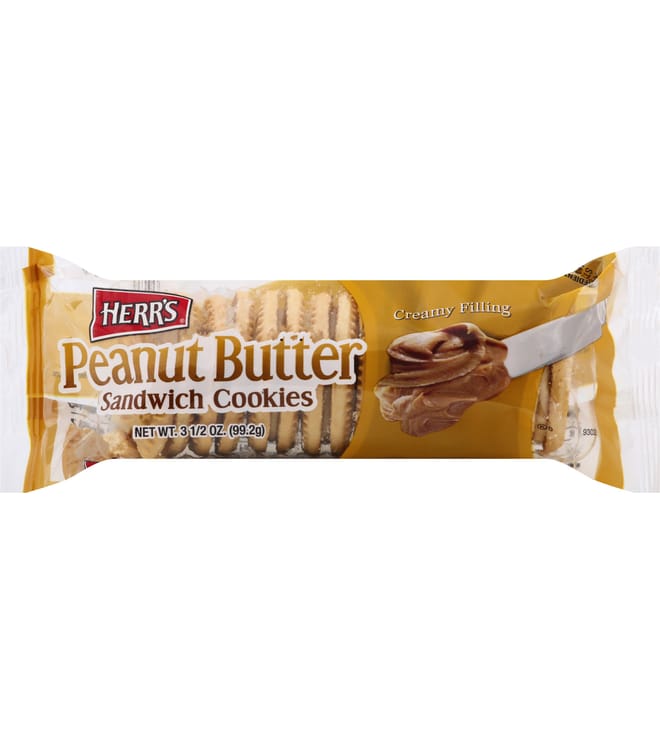 Herrs Peanut Butter Sandwich Cookies 3.5oz