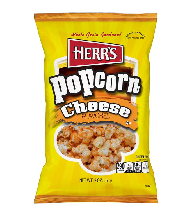 Herrs Cheese Popcorn 2oz