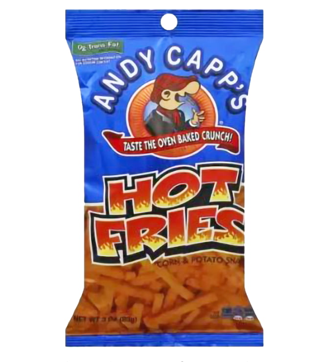 Andy Capp Fries Hot