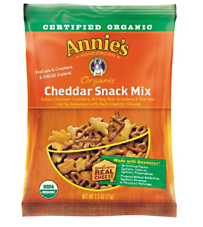 Annies Organic Snack Mix Cheddar