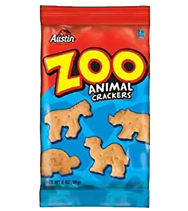 Kellogg's Austin Zoo Animal Crackers - Bag - 2 oz