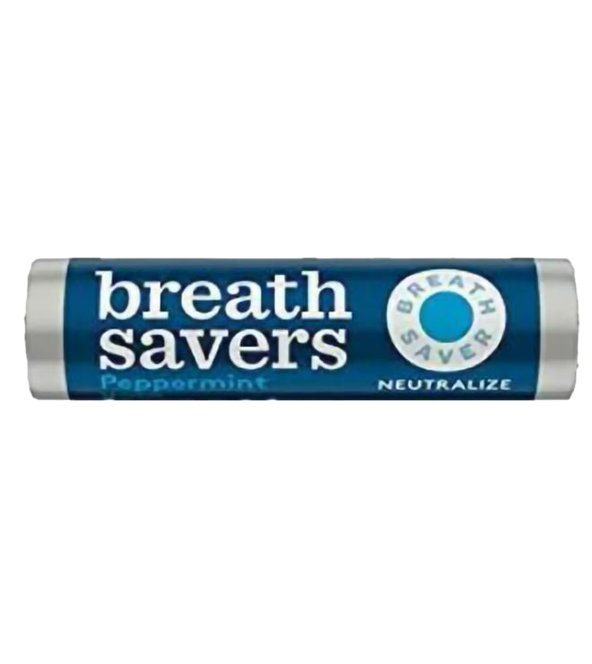 Breath Savers Peppermint Rolled Mints - Roll - 0.75 oz