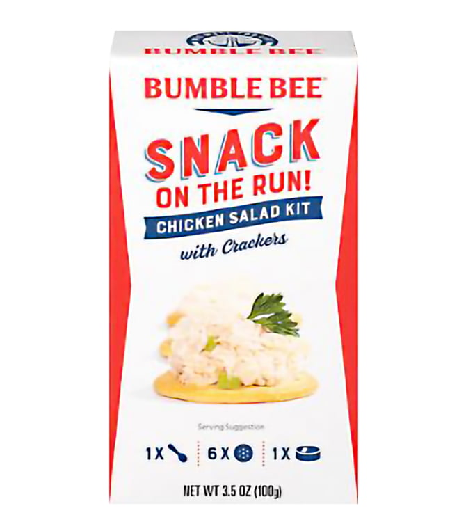 Bumblebee Snack Chicken Salad Cracker