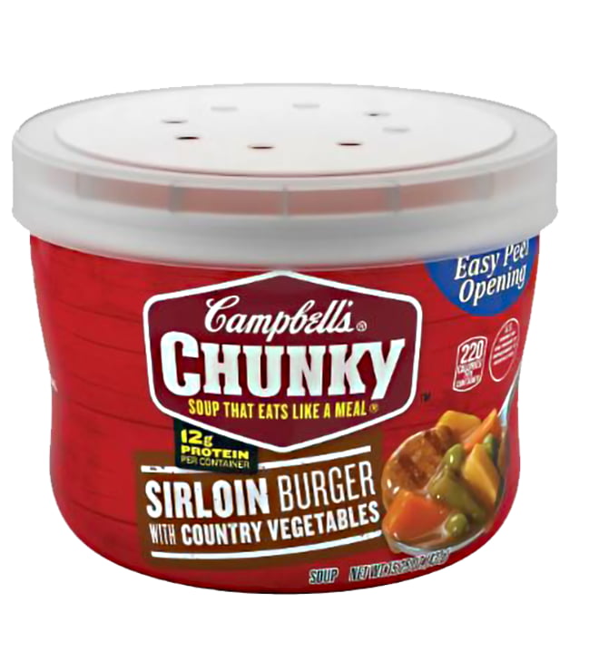 Soup Sirloin Burger Chunky