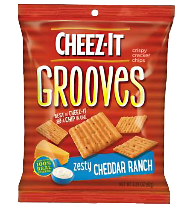 Cheez-It Grooves Zesty - Bag - 3.25 oz