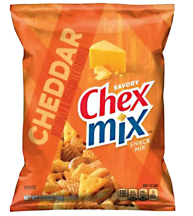 Chex Mix Cheddar Snack Mix - Bag - 3.75 oz
