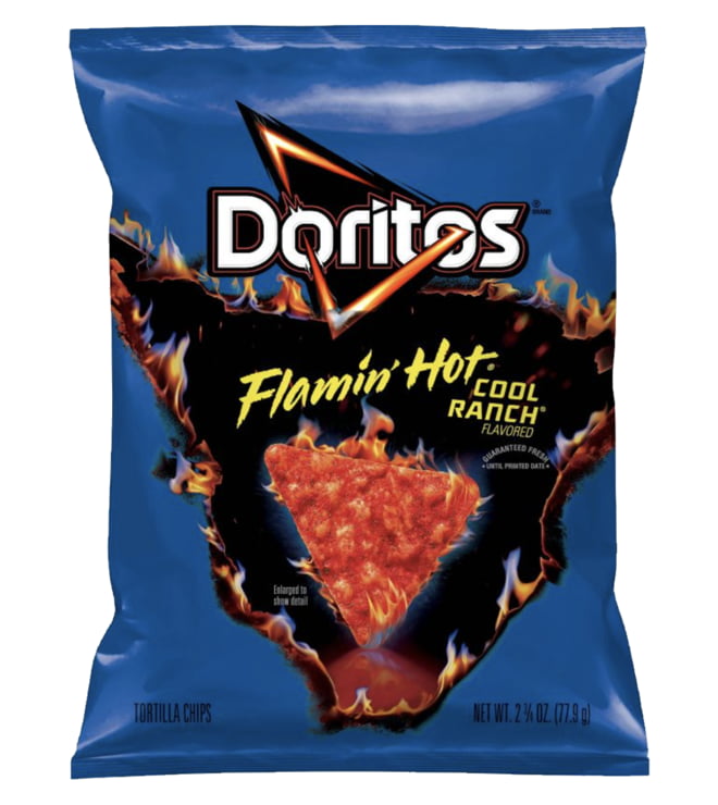 Doritos Flamin Hot Cool Ranch Chips XVL