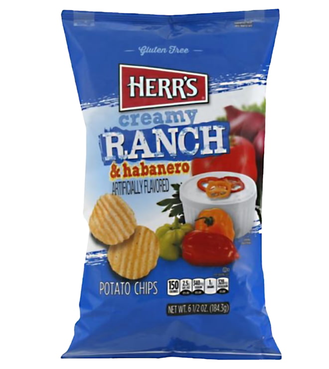 Herr's - 6oz Chip-Creamy Ranch Habanero