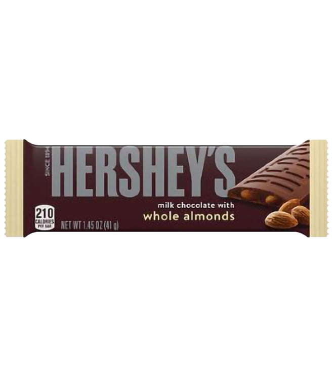 Hershey's Milk Chocolate with Almonds - Bar - 1.45 oz