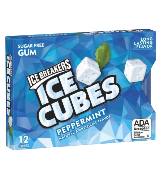 ICE BREAKERS S/F CUBE PPRMNT 12P