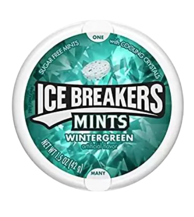 Ice Breakers Mints Wintergrn Box